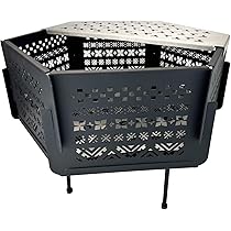 Amazon | Solotour 焚火台 幅47cm コンパクト 五徳 大型 携帯